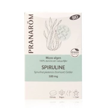 Pranarom Micro-Algas Espirulina 500mg 150 Comp Pranarom Micro-Algas Espirulina 500mg 150 Comp