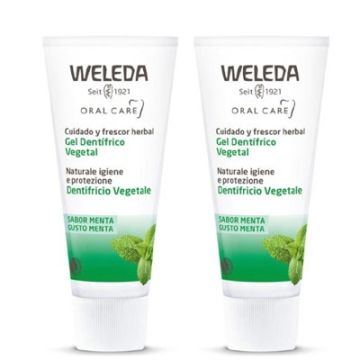 Weleda Pasta Dentifrica Vegetal Duplo 2x75ml Weleda Pasta Dentifrica Vegetal Duplo 2x75ml