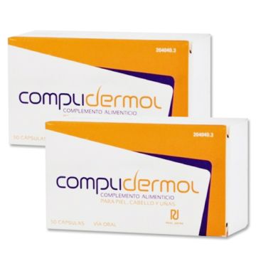 Complidermol Anticaida Cabello Piel y Uñas Duplo 2x50 Capsulas