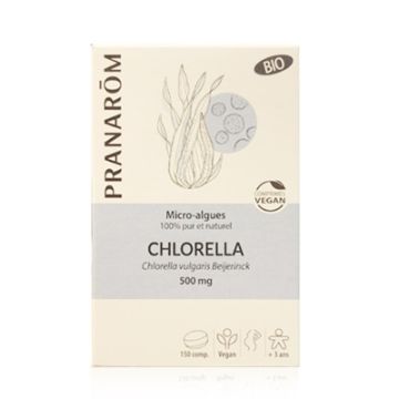 Pranarom Micro-Algas Clorela 500mg 150 Comp Pranarom Micro-Algas Clorela 500mg 150 Comp