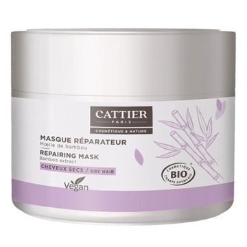 Cattier Mascarilla Reparadora Cabello Seco Extracto Bambu 200ml Cattier Mascarilla Reparadora Cabello Seco Extracto Bambu 200ml