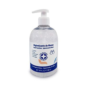 Gel Hidroalcoholico de Manos con Dosificador 500ml