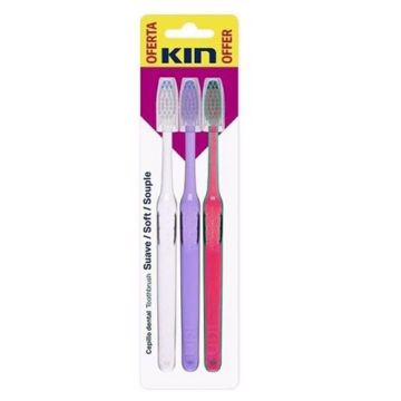 Kin Cepillo Dental Suave 3 Uds