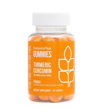 Natures Plus Gummies Curcuma Sabor Melocoton 60 Uds Natures Plus Gummies Curcuma Sabor Melocoton 60 Uds