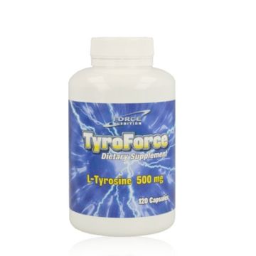 Tyroforce L-Tirosina 500mg 120 Capsulas Tyroforce L-Tirosina 500mg 120 Capsulas