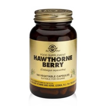 Solgar Espino albar bayas 100 cápsulas vegetales