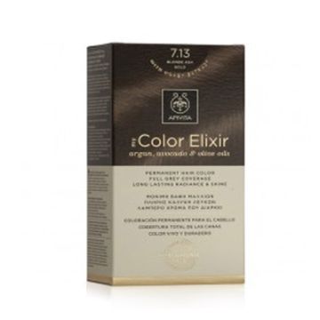 Apivita Tinte Permanente 7.13 Rubio Ceniza Oro Apivita Tinte Permanente 7.13 Rubio Ceniza Oro
