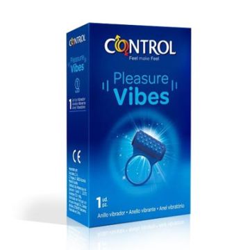 Control Pleasure vibes anillo vibrador 1 ud Control Pleasure vibes anillo vibrador 1 ud