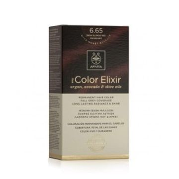 Apivita Tinte Permanente 6.65 Rubio Oscuro Rojo Caoba Apivita Tinte Permanente 6.65 Rubio Oscuro Rojo Caoba