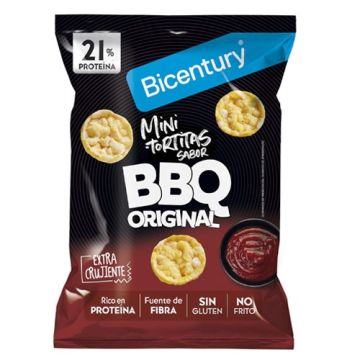 Bicentury Mini Tortitas Sabor Barbacoa Original 60gr Bicentury Mini Tortitas Sabor Barbacoa Original 60gr