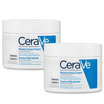 Cerave Crema Hidratante Piel Seca-Muy Seca Duplo 2x340gr