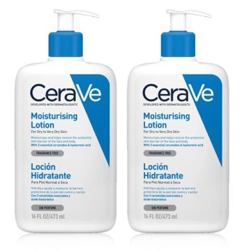 Cerave Locion Hidratante Piel Normal-Seca Duplo 2x473ml