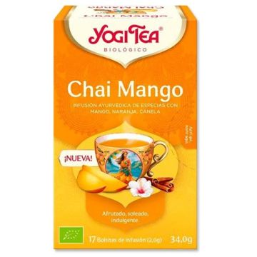 Yogi Tea Chai Mango 17Uds