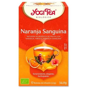 Yogi Tea Naranja Sanguina 17Uds