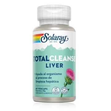 Solaray Total Cleanse Liver Limpieza Hepatica 60 Capsulas