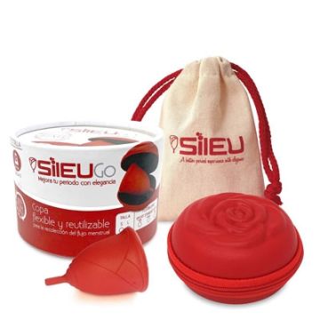 Sileu Go Copa Menstrual Talla L + Estuche