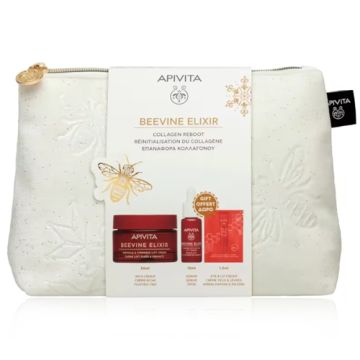 Apivita Beevine Elixir Crema Ligera 50ml +Serum 10ml +C. Ojos 1,5ml