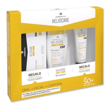 Heliocare 360º Sensation Spf50+ 50ml + Gel 100ml + D-Plus 7Caps