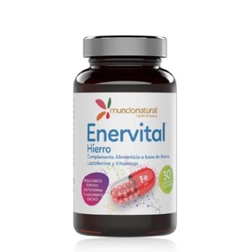 Mundonatural Enervital Hierro 30 Capsulas