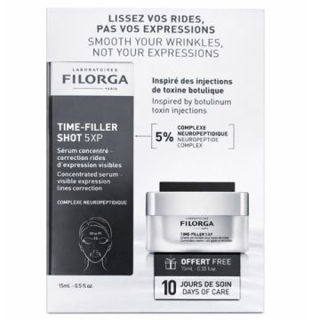 Filorga Time Filler Shot 5XP Serum 15ml + Crema 15ml