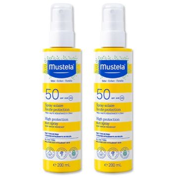 Mustela Solar Spray Spf50 Duplo 2x200ml