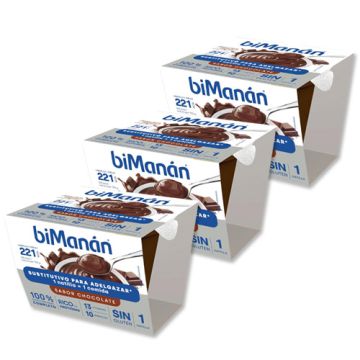 Bimanan Copa Sabor Chocolate Triplo 3x210g