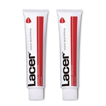 Lacer Pasta Dental Fluor Duplo 2x75ml Lacer Pasta Dental Fluor Duplo 2x75ml