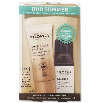 Filorga UV Cellular-Protect Crema Spf50+ 40ml + Espuma 30ml Filorga UV Cellular-Protect Crema Spf50+ 40ml + Espuma 30ml
