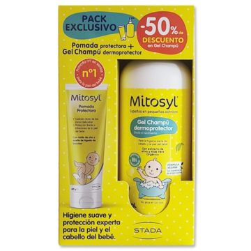 Mitosyl Pomada Protectora 65gr + Gel Champu 490ml