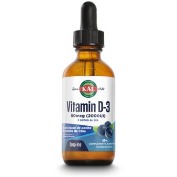 KAL Vitamin D-3 50mcg 2000UI 53ml KAL Vitamin D-3 50mcg 2000UI 53ml