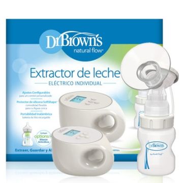Dr Browns Natural Flow Extractor de Leche Electrico Dr Browns Natural Flow Extractor de Leche Electrico