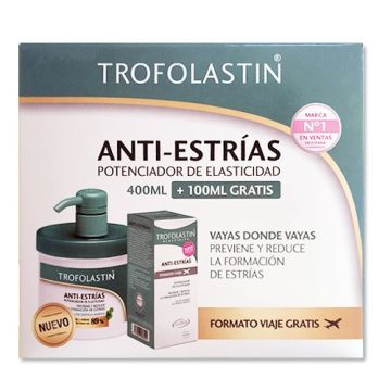 Trofolastin Anti-Estrias Potenciador Elasticidad 400ml + 100ml Trofolastin Anti-Estrias Potenciador Elasticidad 400ml + 100ml