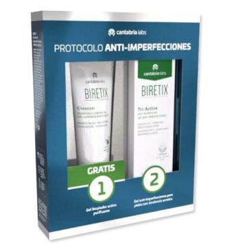 Biretix Tri-Active Gel 50ml + Gel Limpiador Purificante 75ml