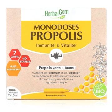 Herbalgem Propoleo Viales 7x10ml
