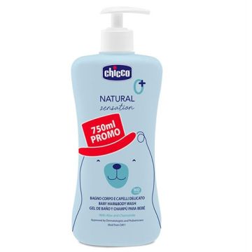 Chicco Natural Sensation Gel Baño y Champu 750ml