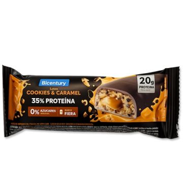 Bicentury Barrita Hiperproteica Galleta y Caramelo 1Ud