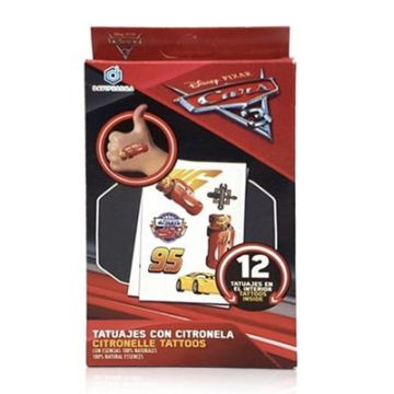 Davipharma Cars Tatuajes con Cintronela 12 Uds