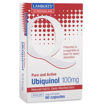 Lamberts Ubiquinol 100mg 60Caps Lamberts Ubiquinol 100mg 60Caps