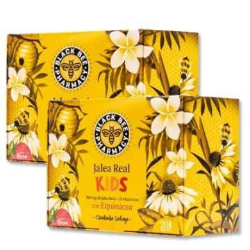Black Bee Jalea Real Kids Duplo 2x20 Ampollas
