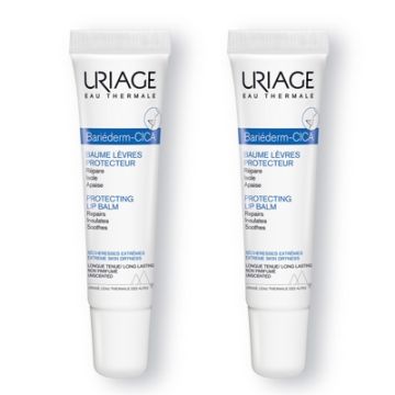 Uriage Bariederm CICA Balsamo Reparador Labios Duplo 2x15ml