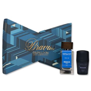 Papillon Prive Bravus Perfume Hombre 50ml + Desodorante 50ml Papillon Prive Bravus Perfume Hombre 50ml + Desodorante 50ml