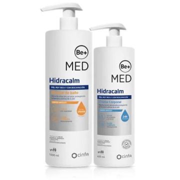 Be+ Med Hidracalm Oleogel de Baño 1L + Crema Cuerpo 400ml Be+ Med Hidracalm Oleogel de Baño 1L + Crema Cuerpo 400ml
