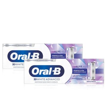 Oral-B 3D White Luxe Perfeccion Pasta Blanqueante Duplo 2x75ml Oral-B 3D White Luxe Perfeccion Pasta Blanqueante Duplo 2x75ml