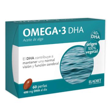 Eladiet Omega 3 DHA 60 Perlas Eladiet Omega 3 DHA 60 Perlas