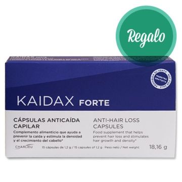 Kaidax – Densidad y Crecimiento Capilar 15 Caps -Regalo-