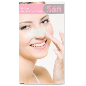 Dr. San Nose Pore Tiras Limpiadoras Poros 12Uds