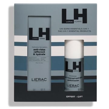 Lierac Homme Fluido Antiedad Global 50ml + Desodorante 50ml