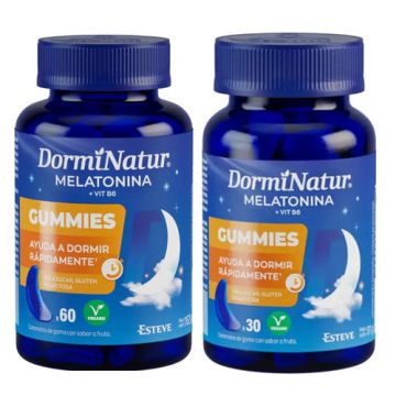 Dorminatur Melatonina + Vit B6 Gummies 60Uds + 30Uds