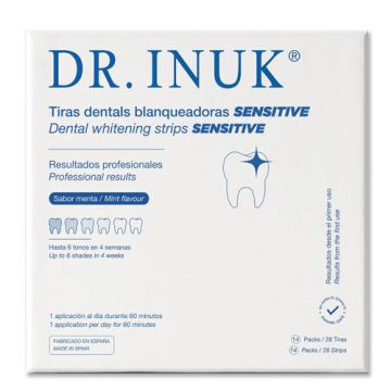 Dr Inuk Tiras Dentales Blanqueadoras Sensitive 28Uds