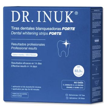 Dr Inuk Tiras Dentales Blanqueadoras Forte 28Uds